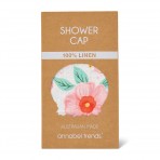Shower Cap | Meadow Blush | Linen Shower Cap | Meadow Blush | Linen
